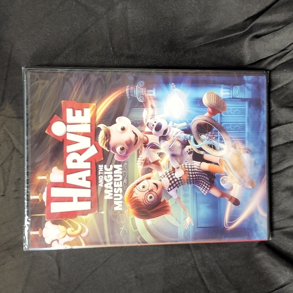 Harvie and the magic museum great animated kids movie brand new